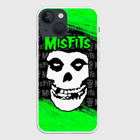 Чехол для iPhone 13 mini с принтом MISFITS [3] в Санкт-Петербурге,  |  | misfits | music | rock | мисфитс | музыка | рок