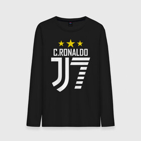 Мужской лонгслив хлопок с принтом C.RONALDO J7 3 звезды в Санкт-Петербурге, 100% хлопок |  | 7 | champion | cr7 | cristiano ronaldo | fifa | football | football club | juventus | soccer | uefa | игра | криштиану роналду | лига чемпионов | реал мадрид | сборная португалии | спорт | уефа | фифа | фк | футбол | футболь