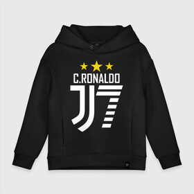 Детское худи Oversize хлопок с принтом C.RONALDO J7 3 звезды в Санкт-Петербурге, френч-терри — 70% хлопок, 30% полиэстер. Мягкий теплый начес внутри —100% хлопок | боковые карманы, эластичные манжеты и нижняя кромка, капюшон на магнитной кнопке | 7 | champion | cr7 | cristiano ronaldo | fifa | football | football club | juventus | soccer | uefa | игра | криштиану роналду | лига чемпионов | реал мадрид | сборная португалии | спорт | уефа | фифа | фк | футбол | футболь