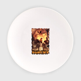 Тарелка с принтом Иосиф Сид FarCry в Санкт-Петербурге, фарфор | диаметр - 210 мм
диаметр для нанесения принта - 120 мм | Тематика изображения на принте: farcry | fc 5 | fc5 | фар край