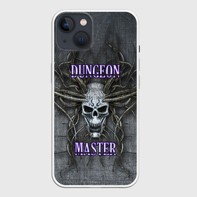 Чехол для iPhone 13 с принтом DM | Dungeon Master | SKULL в Санкт-Петербурге,  |  | dd | dm | dungeon master | dungeons and dragons | skull | днд | мастер подземелий | подземелья и драконы