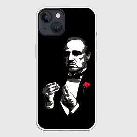 Чехол для iPhone 13 с принтом Крёстный Отец | The Godfather в Санкт-Петербурге,  |  | corleone | dad | don | father | gangster | godfather | mafia | rose | the | vito | вито | гангстер | дон | корлеоне | крёстный | криминал | мафиози | мафиозник | мафия | отец | роза