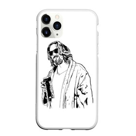 Чехол для iPhone 11 Pro матовый с принтом Большой Лебовски Big Lebowski в Санкт-Петербурге, Силикон |  | Тематика изображения на принте: abide | big | dude | jeff | lebowski | the | большой | лебовски | фильм | чувак