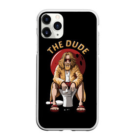 Чехол для iPhone 11 Pro Max матовый с принтом THE DUDE (Big Lebowski) в Санкт-Петербурге, Силикон |  | Тематика изображения на принте: abide | big | dude | jeff | lebowski | the | большой | лебовски | фильм | чувак