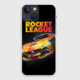 Чехол для iPhone 13 mini с принтом Rocket League   Рокет Лига в Санкт-Петербурге,  |  | auto | avto | car | game | league | race | rocket | гонки | игра | машина | рокет лига | тачка | тачки