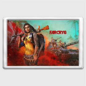 Магнит 45*70 с принтом Far Cry 6 Фар Край 6 в Санкт-Петербурге, Пластик | Размер: 78*52 мм; Размер печати: 70*45 | far cry | farcry | game | во все тяжкие | джанкарло | игра | тайны коко | фар край | фаркрай | эспозито