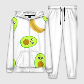 Женский костюм 3D с принтом Банан и Авокадо в Санкт-Петербурге,  |  | авокадо | банан | витамины | вкусный | глаза | деликатес | десерт | диета | еда | жёлтый | кожура | косточка | лицо | меню | модный | мякоть | плод | прикол | рот | сладкий | смешной | смузи | сочный