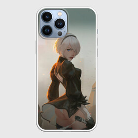 Чехол для iPhone 13 Pro Max с принтом Nier в Санкт-Петербурге,  |  | automata | game | nier | robots | yorha | андроид | аниме | воин | девушка | игра | нир | робот | самурай | экшн