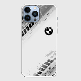 Чехол для iPhone 13 Pro Max с принтом BMW ПРОТЕКТОР ШИН в Санкт-Петербурге,  |  | bmw | tegunvteg | авто | автомобиль | бмв | логотип | марка | машина | модель | протектор | следы | шины
