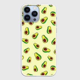 Чехол для iPhone 13 Pro Max с принтом Авокадо   Avocado в Санкт-Петербурге,  |  | avocado | casual | exotic | fashion | food | pattern | summer | tropical | авокадо | авокадо паттерн | вкусняшки | еда | жара | лето | мексика | овощи | острова | отпуск | плоды | повседневные | растения | сладкий | спелый | тропики