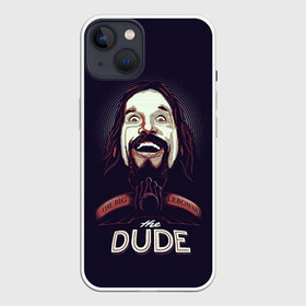 Чехол для iPhone 13 с принтом Большой Лебовский   The Dude в Санкт-Петербурге,  |  | dude | lebowski | lebowski dude | the big lebowski | the dude | большой лебовский | джеффри лебовский | комедия | криминал | лебовский | чувак