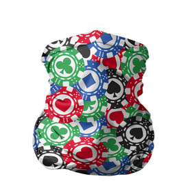 Бандана-труба 3D с принтом Покер в Санкт-Петербурге, 100% полиэстер, ткань с особыми свойствами — Activecool | плотность 150‒180 г/м2; хорошо тянется, но сохраняет форму | 777 | cards | casino | chips | flash | fortune | game | joker | luck | omaha | poker | roulette | straight | texas holdem | tournament | азарт | джокер | игра | казино | карты | омаха | покер | рулетка | стрит | техасский холдэм | турнир | удача | фишки |
