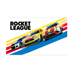 Бумага для упаковки 3D с принтом Rocket Car в Санкт-Петербурге, пластик и полированная сталь | круглая форма, металлическое крепление в виде кольца | game | games | race | rocket league | гонка | гоночка | игра | игры | лига ракет | машинки | рокет лига | футбол