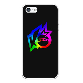 Чехол для iPhone 5/5S матовый с принтом Knockout city. Rainbow logo в Санкт-Петербурге, Силикон | Область печати: задняя сторона чехла, без боковых панелей | a | arts | ball | box | city | dodgeball | e | electronic | game | gradient | knockout | logo | nintendo | playstation | rainbow | switch | technologies | x | а | артс | вышибалы | город | градиент | е | игра | лого | логотип | мяч | нокаут | 