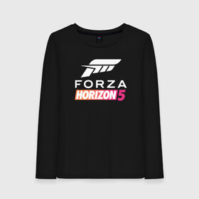 Женский лонгслив хлопок с принтом Forza Horizon 5 Форза в Санкт-Петербурге, 100% хлопок |  | auto | avto | car | forza | game | horizon | motorsport | nfs | race | speed | авто | гонки | игра | машина | нфс | скорость | форза | хорайзен