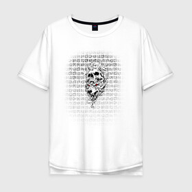 Мужская футболка хлопок Oversize с принтом Скандинавские символы в Санкт-Петербурге, 100% хлопок | свободный крой, круглый ворот, “спинка” длиннее передней части | викинги | кельтский | оберег | руны | символы | славянские | узоры