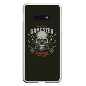 Чехол для Samsung S10E с принтом GANGSTER в Санкт-Петербурге, Силикон | Область печати: задняя сторона чехла, без боковых панелей | gangster | skull | zombie | адамова голова | гангстер | зомби | кладбище | мафиози | мертвец | могила | мумия | навь | пират | скелет | ужас | череп | череп и кости | черепок | черепушка