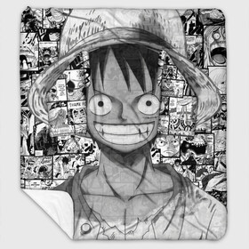 Плед с рукавами с принтом Луфи улыбается one piece в Санкт-Петербурге, 100% полиэстер | Закругленные углы, все края обработаны. Ткань не мнется и не растягивается. Размер 170*145 | anime | luffy | one piece | zoro | аниме | большой куш | ван пис | вон пис | зоро | луфи | луффи | пират | пираты | ророна