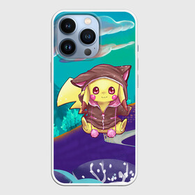 Чехол для iPhone 13 Pro с принтом Покемон в костюме в Санкт-Петербурге,  |  | anime | picachu | pikachu | аниме | милый | пика | пикачу | покебол | покемон