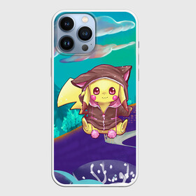 Чехол для iPhone 13 Pro Max с принтом Покемон в костюме в Санкт-Петербурге,  |  | anime | picachu | pikachu | аниме | милый | пика | пикачу | покебол | покемон