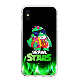 Чехол для iPhone XS Max матовый с принтом Базз Buzz Brawl Stars Огонь в Санкт-Петербурге, Силикон | Область печати: задняя сторона чехла, без боковых панелей | Тематика изображения на принте: brawl | brawl stars | brawlstars | brawl_stars | buz | buzz | баз | базз | бравл | бравлстарс | буз