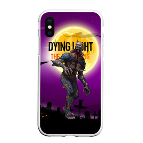 Чехол для iPhone XS Max матовый с принтом Dying light зомби в Санкт-Петербурге, Силикон | Область печати: задняя сторона чехла, без боковых панелей | dying light | аномалия | зараженный | монстр | мутант | ужасы | урод | хоррор