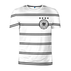 Мужская футболка 3D спортивная с принтом Сборная Германии Евро 2020 в Санкт-Петербурге, 100% полиэстер с улучшенными характеристиками | приталенный силуэт, круглая горловина, широкие плечи, сужается к линии бедра | 4 звезды | germany | германия | евро 2020 | европа | кубок евро | немецкая машина | немцы | сборная германии | футбол | футболисты | футбольная форма