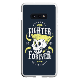 Чехол для Samsung S10E с принтом Fighter forever в Санкт-Петербурге, Силикон | Область печати: задняя сторона чехла, без боковых панелей | fighting | game | games | street fighter | балрог | бланка | вега | зангиев | игра | игры | классика | рю | сагат | стрит файтер | уличный боец | чан ли