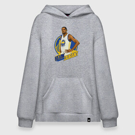 Худи SuperOversize хлопок с принтом Kevin Durant в Санкт-Петербурге, 70% хлопок, 30% полиэстер, мягкий начес внутри | карман-кенгуру, эластичная резинка на манжетах и по нижней кромке, двухслойный капюшон
 | Тематика изображения на принте: basketball | game | golden state | nba | sport | streetball | warriors | баскетбол | баскетболист | игра | игрок | кевин дюрант | мяч | нба | спорт | стритбол | тренер