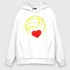 Мужское худи Oversize хлопок с принтом Volleyball Heart в Санкт-Петербурге, френч-терри — 70% хлопок, 30% полиэстер. Мягкий теплый начес внутри —100% хлопок | боковые карманы, эластичные манжеты и нижняя кромка, капюшон на магнитной кнопке | ball | beach | game | heart | love | sport | volley | volleyball | волейбол | волейболист | волейболистка | гол | игра | игрок | мяч | площадка | пляж | пляжный | победа | сердце | сетка | спорт | тренер | чемпион