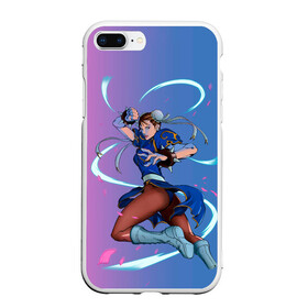 Чехол для iPhone 7Plus/8 Plus матовый с принтом Dengerous Chun Li в Санкт-Петербурге, Силикон | Область печати: задняя сторона чехла, без боковых панелей | chun li | fighting | game | games | street fighter | игра | игры | классика | стрит файтер | уличный боец | чан ли | чун ли