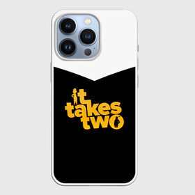 Чехол для iPhone 13 Pro с принтом It takes two | Logo (Z) в Санкт-Петербурге,  |  | Тематика изображения на принте: hakim | hazelight studios | it takes two | joy | mei | takes two | для этого нужны двое | коди | компьютерная игра | мей | мэй | нужны двое | радость | хаким