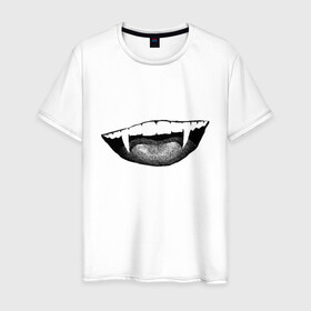 Мужская футболка хлопок с принтом Ковид  в Санкт-Петербурге, 100% хлопок | прямой крой, круглый вырез горловины, длина до линии бедер, слегка спущенное плечо. | индийский | клыки | ковид | оскал | улыбка | штамм