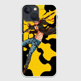 Чехол для iPhone 13 mini с принтом Трафальгар Ло из One Piece в Санкт-Петербурге,  |  | Тематика изображения на принте: one piece | one piece lo | one piece trafalgar | trafalgar lo | ло one piece | ло ван пис | ло из ван писа | ло из ванписа | трафалгар | трафальгар | трафальгар one piece | трафальгар арт | трафальгар ванпис | трафальгар д