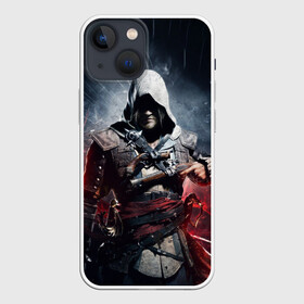 Чехол для iPhone 13 mini с принтом Assassins Creed 4: Black Flag в Санкт-Петербурге,  |  | black flag | игра | кенуэй | черный флаг | эдвард