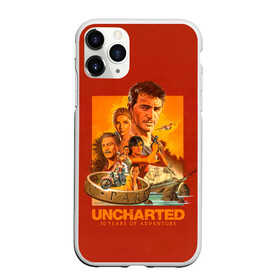 Чехол для iPhone 11 Pro матовый с принтом 10 years Uncharted в Санкт-Петербурге, Силикон |  | game | games | uncharted | анчартед | дрейк | игра | игры | натан | нейтан