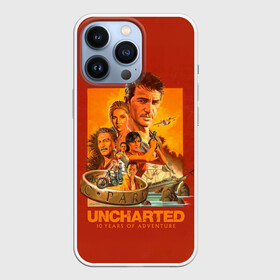 Чехол для iPhone 13 Pro с принтом 10 years Uncharted в Санкт-Петербурге,  |  | Тематика изображения на принте: game | games | uncharted | анчартед | дрейк | игра | игры | натан | нейтан