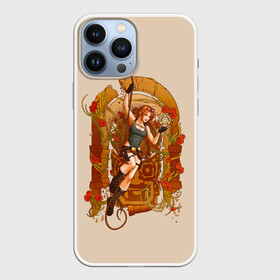 Чехол для iPhone 13 Pro Max с принтом Лара с сокровищем в Санкт-Петербурге,  |  | game | games | lara croft | tomb rider | игра | игры | лара крофт | расхитительница гробниц | томб райдер