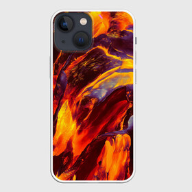 Чехол для iPhone 13 mini с принтом ОГНЕННЫЙ ГРАНЖ | FIRE GRUNGE (Z) в Санкт-Петербурге,  |  | abstract | fire | geometry stripes | grunge | magma | texture | абстракция | брызги красок | гранж | краски | магма | огонь | плазма | текстура | угли | цветная | цветной | яркая