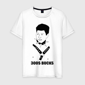 Мужская футболка хлопок с принтом gachi  в Санкт-Петербурге, 100% хлопок | прямой крой, круглый вырез горловины, длина до линии бедер, слегка спущенное плечо. | Тематика изображения на принте: gachi | gachimuchi | гачимучи | япония
