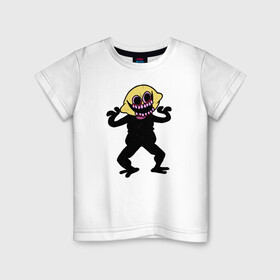 Детская футболка хлопок с принтом Friday Night Funkin (MONSTER) в Санкт-Петербурге, 100% хлопок | круглый вырез горловины, полуприлегающий силуэт, длина до линии бедер | friday | friday night | funkin | game | monster | night | монстр