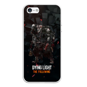 Чехол для iPhone 5/5S матовый с принтом Dying light зомби в Санкт-Петербурге, Силикон | Область печати: задняя сторона чехла, без боковых панелей | dying light | аномалия | зараженный | монстр | мутант | ужасы | урод | хоррор