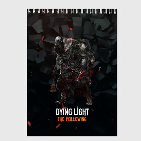 Скетчбук с принтом Dying light зомби в Санкт-Петербурге, 100% бумага
 | 48 листов, плотность листов — 100 г/м2, плотность картонной обложки — 250 г/м2. Листы скреплены сверху удобной пружинной спиралью | Тематика изображения на принте: dying light | аномалия | зараженный | монстр | мутант | ужасы | урод | хоррор