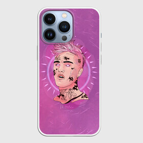 Чехол для iPhone 13 Pro с принтом Purpule Peep в Санкт-Петербурге,  |  | hip hop | lil peep | rap | rep | густав элайджа | дшд зууз | исполнители | исполнитель | лил пип | музыка | реп