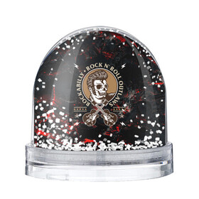 Игрушка Снежный шар с принтом Элвис Пресли Rock n roll в Санкт-Петербурге, Пластик | Изображение внутри шара печатается на глянцевой фотобумаге с двух сторон | rock n roll | гитары | рок | рокер | рокнрол | рокнролл | череп | элвис пресли