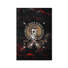 Обложка для паспорта матовая кожа с принтом Элвис Пресли Rock n roll в Санкт-Петербурге, натуральная матовая кожа | размер 19,3 х 13,7 см; прозрачные пластиковые крепления | rock n roll | гитары | рок | рокер | рокнрол | рокнролл | череп | элвис пресли