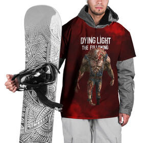 Накидка на куртку 3D с принтом Dying light монстр в Санкт-Петербурге, 100% полиэстер |  | dying light | аномалия | зараженный | монстр | мутант | ужасы | урод | хоррор
