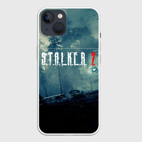 Чехол для iPhone 13 с принтом S.T,A.L.K.E.R. 2 в Санкт-Петербурге,  |  | stalker | аномалия | зовприпяти | зона | игра | клык | лес | меченный | монолит. долг | призрак | свобода | сталкер | стрелок | чистоенебо | шрам | шутер