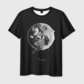 Мужская футболка 3D с принтом Eclipse в Санкт-Петербурге, 100% полиэфир | прямой крой, круглый вырез горловины, длина до линии бедер | hip hop | pyrokinesis | rap | rep | андрей фёдорович | исполнители | исполнитель | музыка | пирокинезис | пирокинесис | реп