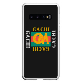 Чехол для Samsung Galaxy S10 с принтом ГачиМучи в Санкт-Петербурге, Силикон | Область печати: задняя сторона чехла, без боковых панелей | Тематика изображения на принте: gachi | gachimuchi | mem | muchi | гачи | гачимучи | мем | мучи